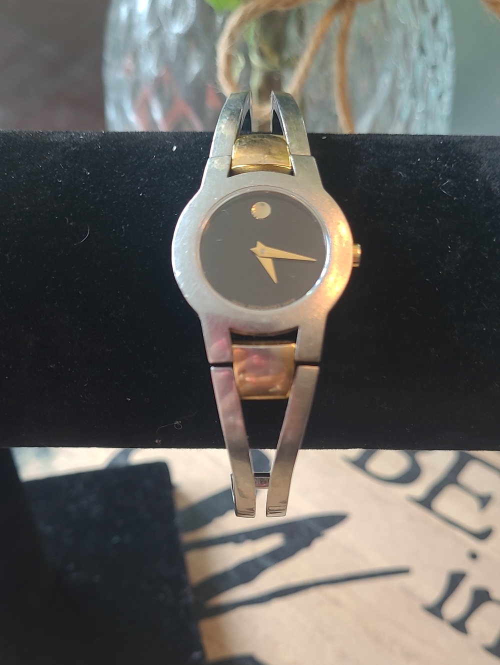 Movado Amorosa Two-Tone Ladies Watch 81 E4 1842